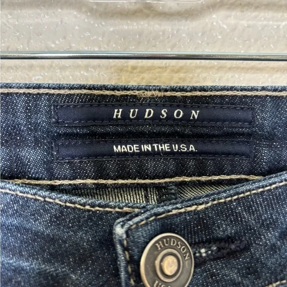 Hudson Low Rise Collin Flap Pocket Skinny Jeans - Picture 6 of 11
